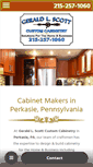 Mobile Screenshot of glscustomcabinetry.com